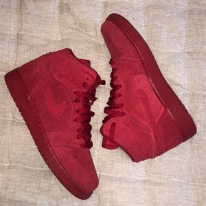 Nike Jordan 1’s - Red Suede